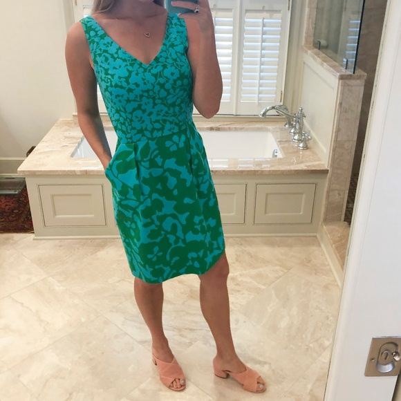 Beth Bowley Dresses & Skirts - Beth Bowley tuqruoise and green, size 6 dress